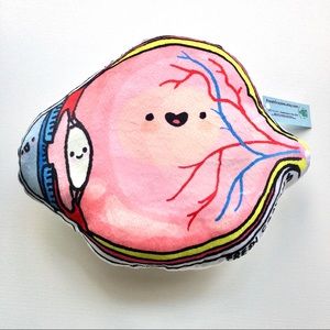 NEW eye anatomy Fresh Crayons plushy